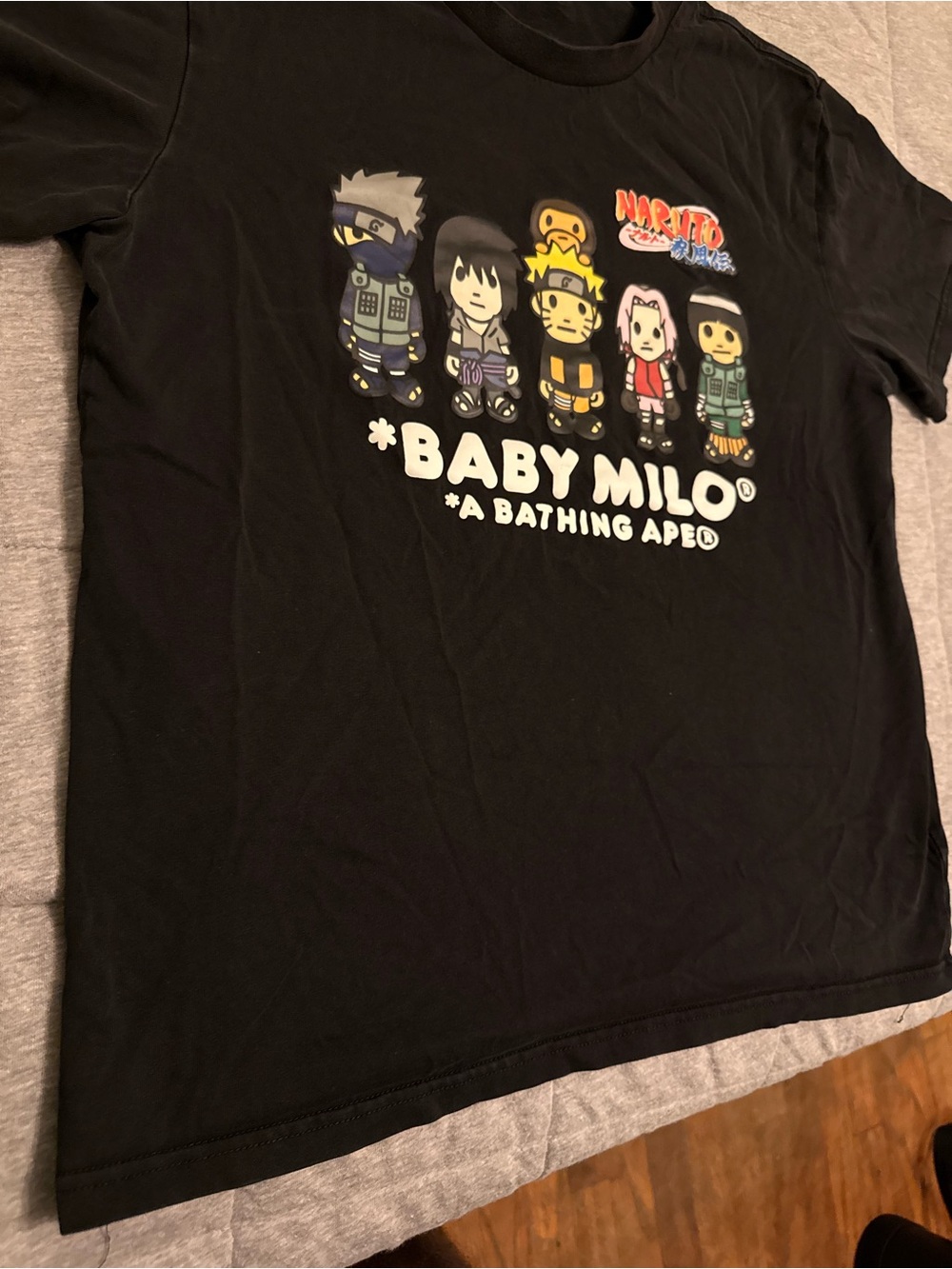 BABY MILO x Naruto Black Graphic Tee - Picture 4 of 6